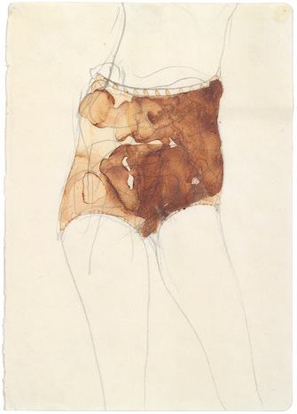 Joseph Beuys, Mädchen (Hasenblut), 1957