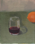 Leiko Ikemura, Wein und Orange, 1990–93, &copy; VG Bild-Kunst, Bonn