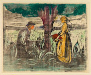 Edvard Munch, Fruchtbarkeit, 1900