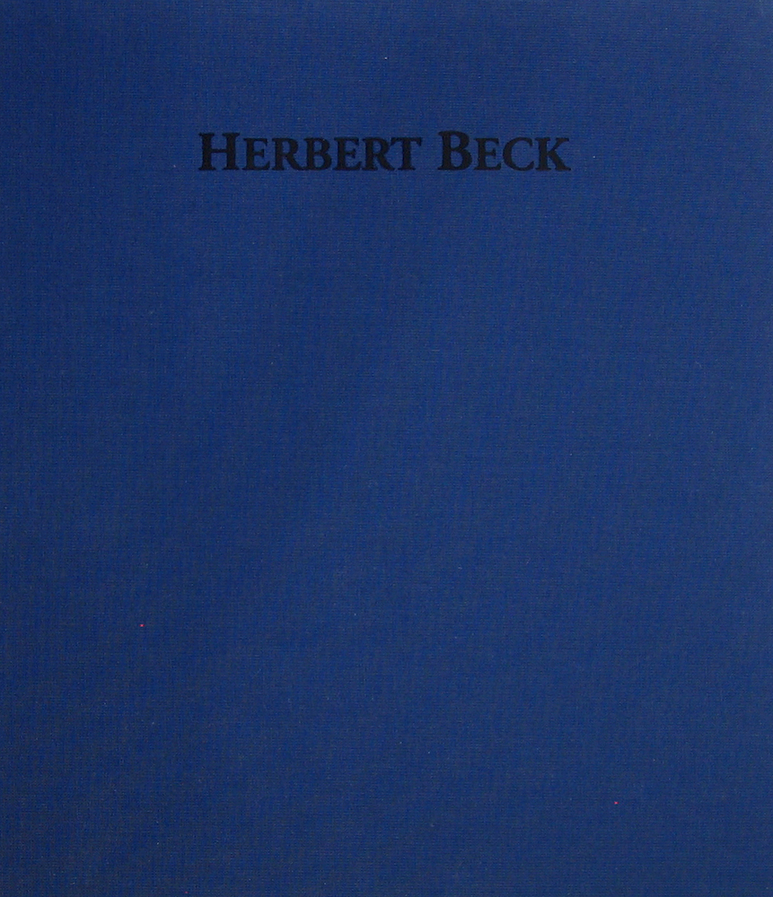Herbert Beck. Ölbilder und Aquarelle