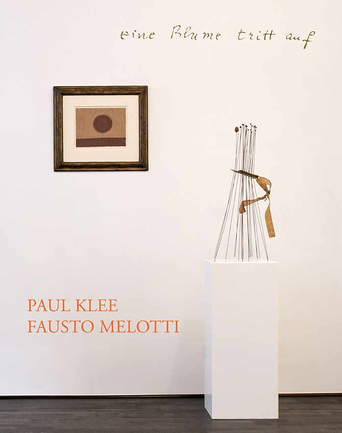 Paul Klee und Fausto Melotti. Eine Blume tritt auf